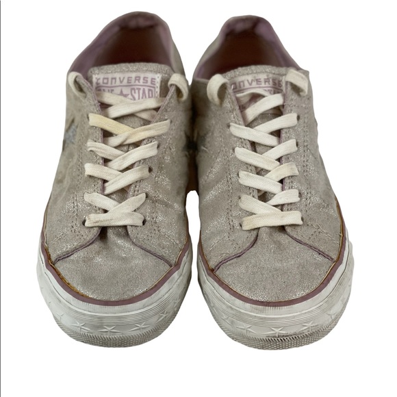 CONVERSE All Star Chick Taylor Silver Women’s (US) 7.5 - Picture 2 of 5
